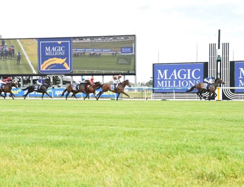 I Am Invincible 2YO filly impressive on debut in the $250,000 Magic Millions Vic